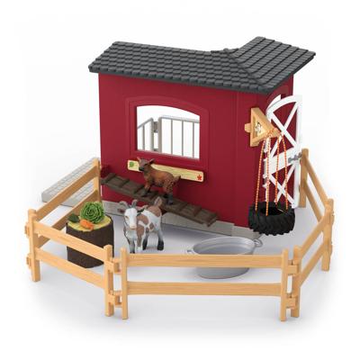 schleich FARM WORLD geitenstal 42726