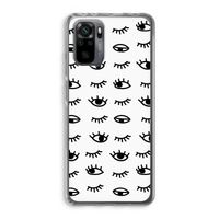 Eye pattern #2: Xiaomi Redmi Note 10 Pro Transparant Hoesje