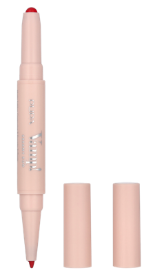 Pupa Milano - Pupa Vamp! Creamy Duo Lip Pencil 1 g 011 Orange Red Lip Liner Dames