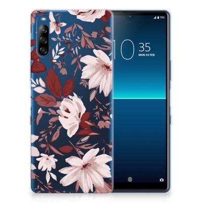 Smartphone hoesje Sony Xperia L4 Watercolor Flowers