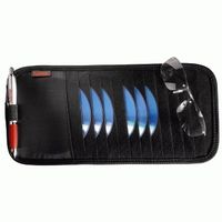 Hama Automotive Sun Visor Case, 12 CDs 12 schijven Zwart - thumbnail