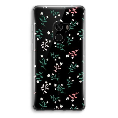 Small white flowers: Xiaomi Mi Mix 2 Transparant Hoesje