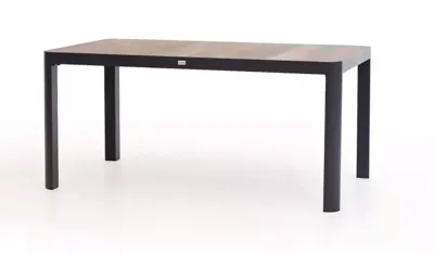 Trestino dining tuintafel gironde 161x91x74.5cm antraciet