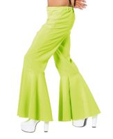 Hippie broek heren groen