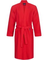 Morgenstern Morgenstern badjas Luca wafelstof Kimono 120cm Rood L