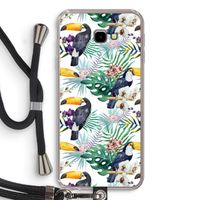 Tukans: Samsung Galaxy J4 Plus Transparant Hoesje met koord