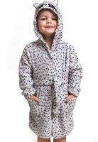 Kinderbadjas wasbeer met oortjes-116