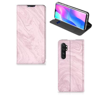 Xiaomi Mi Note 10 Lite | Standcase | Marble Pink - Origineel Cadeau Vriendin