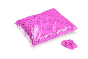 MagicFX CON19PK Powderfetti 6x6mm - fluoriserend roze (1 kg)