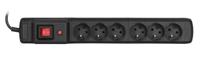 Activejet ACJ COMBO 6GN 10M power uitbreiding 6 AC-uitgang(en) Binnen Zwart