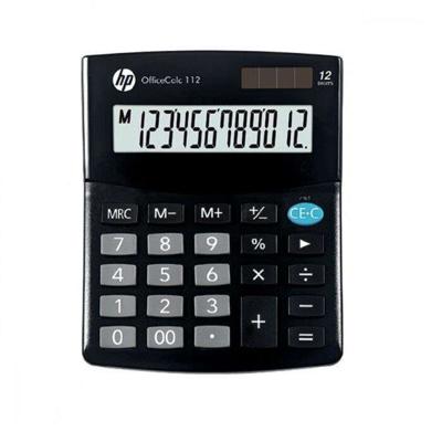HP-OC 112/INT BX kantoorrekenmachine zwart