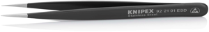Knipex ESD Universele Pincetten | ESD | 125 mm Lengte - 92 21 01 ESD