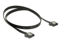 DeLOCK 0.5m SATA III SATA-kabel 0,5 m SATA 7-pin Zwart - thumbnail