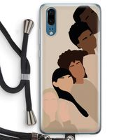 Sweet creatures: Huawei P20 Transparant Hoesje met koord