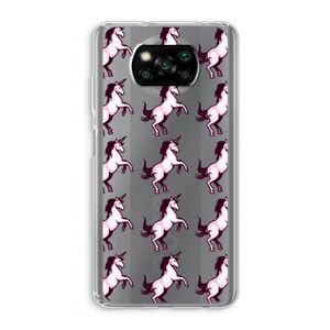Musketon Unicorn: Xiaomi Poco X3 NFC Transparant Hoesje