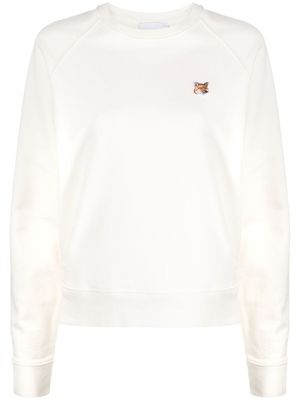 Maison Kitsuné sweat à motif Fox signature - Tons neutres