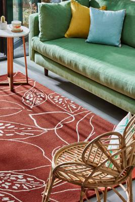 Scion - Orto Rust 125400 - 120x180 cm Vloerkleed