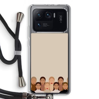 Girls girls girls: Xiaomi Mi 11 Ultra Transparant Hoesje met koord