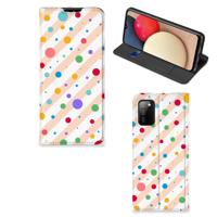 Samsung Galaxy M02s | A02s | Hoesje met Magneet | Dots