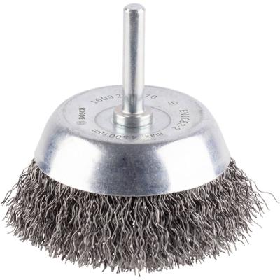 Bosch Accessories 1609200270 Komborstel, staal, gegolfde draad, 70 mm, 0,3 mm, 4500 omw/min Schacht-Ø 6 mm 1 stuk(s)