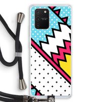 Pop Art #2: Samsung Galaxy S10 Lite Transparant Hoesje met koord