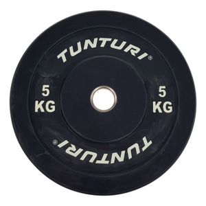Tunturi halterschijf 5 kg zwart