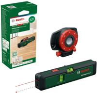 Bosch Groen Universal Wal lLevel Lijnlaser | 2x Alkaline LR03/AAA + Wandhouder + Pinnen - 0603663JZ0