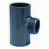 Effast T-Stuk 50mm PVC - Weerbestendige Lijm/Buitendraad Verbindingsstuk voor Vijverinstallaties