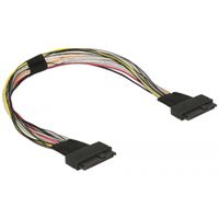 DeLOCK U.2 SFF-8639 female > U.2 SFF-8639 female kabel 50 cm - thumbnail