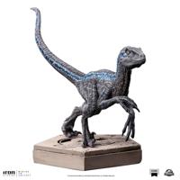 Jurassic World Icons Statue Velociraptor Blue 9 Cm