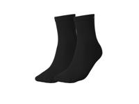 CRIVIT 2 Paar dames pilates sokken (Zwart/wit, 39-42)