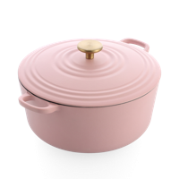 Bourgogne braadpan 28cm/6.7L Blush pink