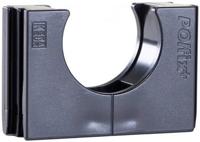 Enzo Pipelife klembeugel pvc 3/4 (19mm) koppelbaar zwart per stuk - 4113301
