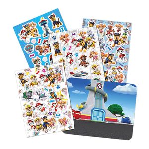 Raam/autoraam kinder stickers - 4 velletjes - Paw Patrol thema