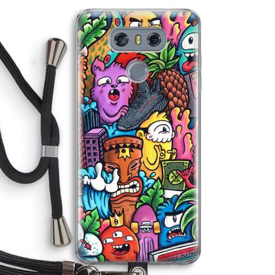 Vexx Mixtape: LG G6 Transparant Hoesje met koord