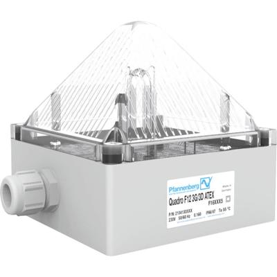 Pfannenberg Flitslamp QUADRO F12-3G/3D 24 DC CL 21041801008 24 V/DC