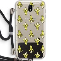 Bananas: Samsung Galaxy J7 (2017) Transparant Hoesje met koord