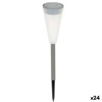 Tuinverlichting op zonne-energie Aktive Plastic 6,7 x 39 x 6,7 cm (24 Stuks)