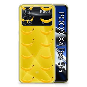 Xiaomi Poco X4 Pro 5G Siliconen Case Banana