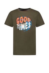 Tygo & Vito Jongens t-shirt Good times - Army
