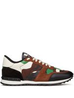 Valentino Garavani baskets Camouflage RockRunner - Noir - thumbnail