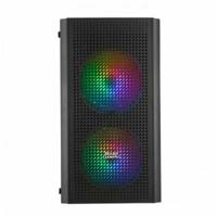 ATX Semi-toren BehuizingMars Gaming MC300 Zwart LED RGB RGB mATX