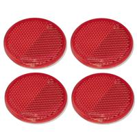 ProPlus Reflector - set 4x - rood - zelfklevend - 60mm - rond - thumbnail