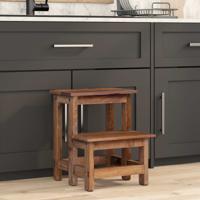 Kruk Naturel 37 x 37 x 46 cm Mahoniehout