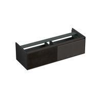 Onderkast Forzalaqua Reno 140x51x40 cm 2 Lades Softclose Eiken Black Oiled Forzalaqua