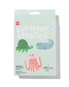 HEMA Diamantcreaties Stickers Waterdieren - 3 Stukis