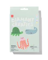 HEMA Diamantcreaties Stickers Waterdieren - 3 Stukis