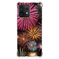 Motorola Edge 40 Pro Anti Shock Bumper Case Vuurwerk