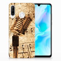 Huawei P30 Lite Siliconen Hoesje met foto Bladmuziek - thumbnail