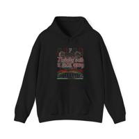 Hoodie relax zwart - Nobody said it was easy